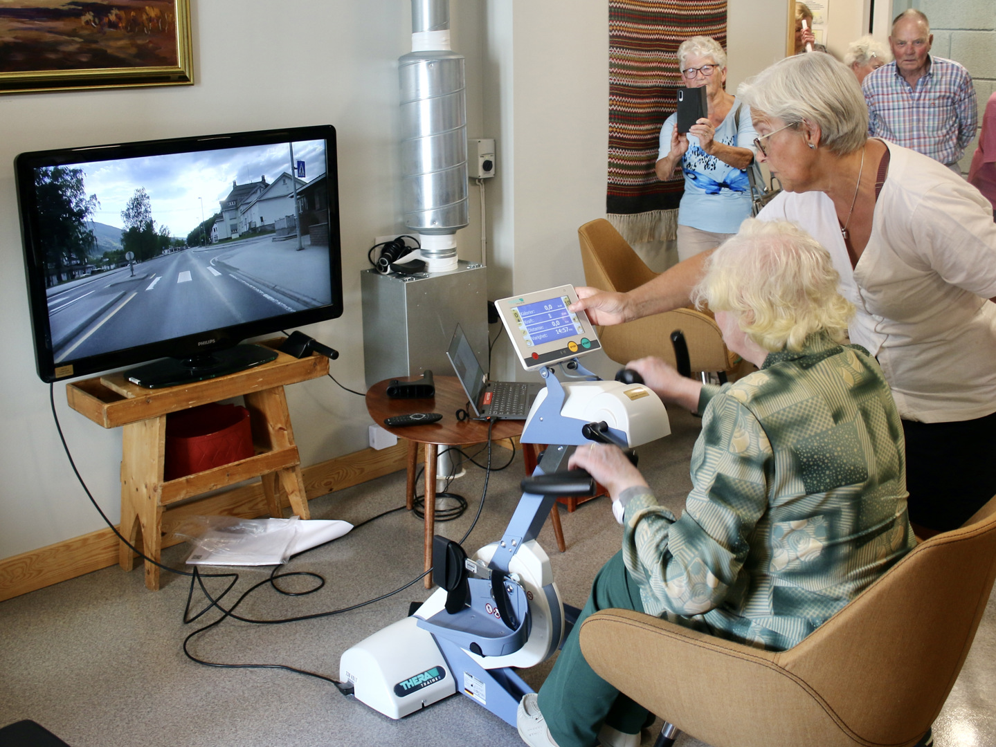 Ny sykkel til Ringebu Omsorgsenter